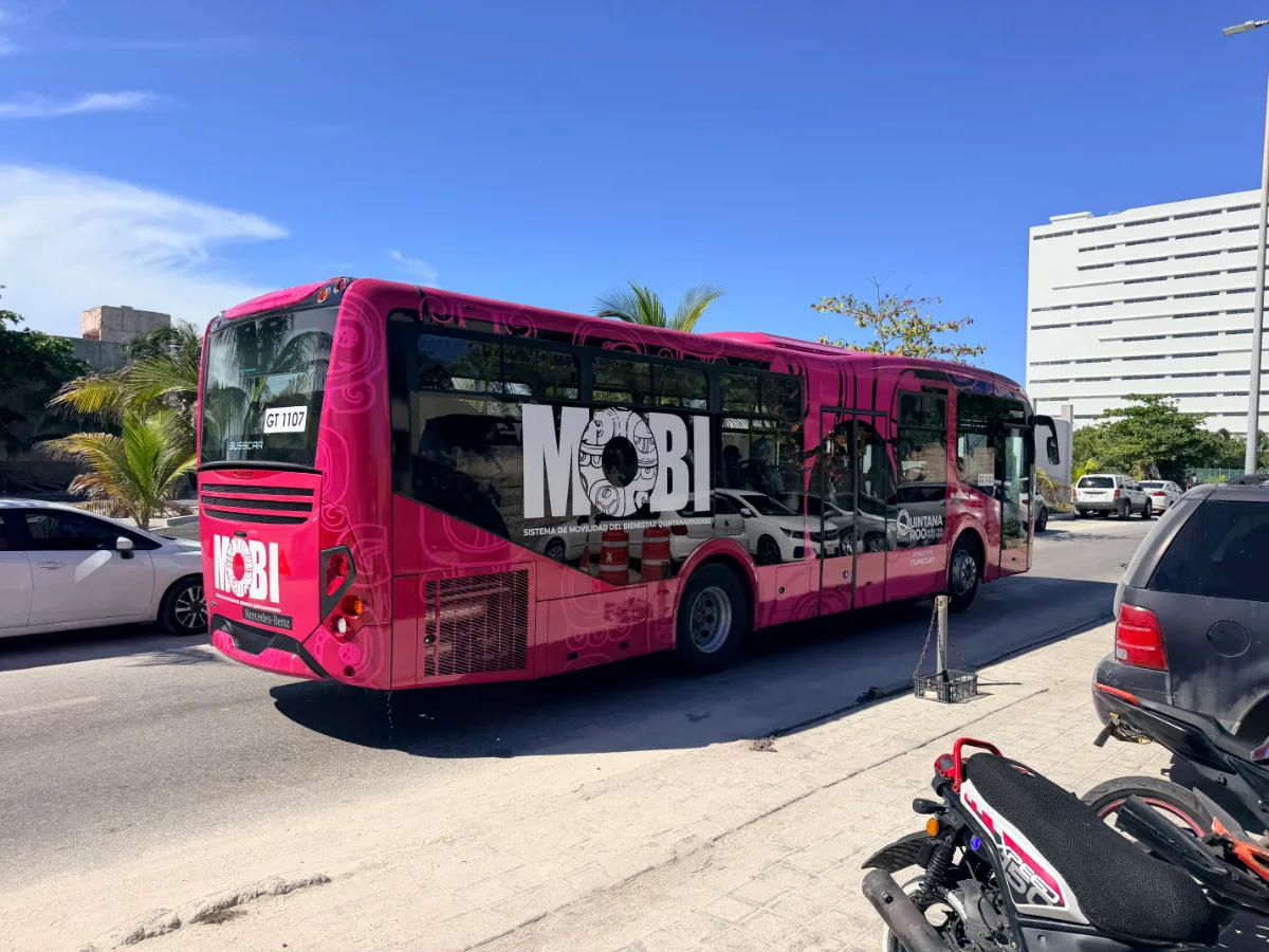 Transporte MOBI Cancun